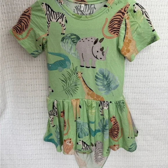 Posh peanut animal print dress 18-24m - Picture 1 of 3